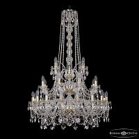 Люстра хрустальная 1411/16+8+4/300/h-131/3d G Bohemia Ivele Crystal (Богемия Ивеле Кристалл)