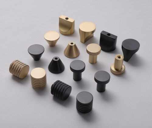 Ручка-кнопка HK004 black фото 2