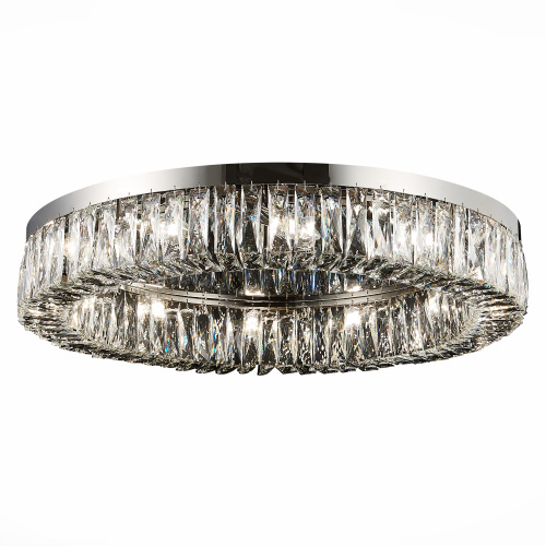 SL1226.102.12 Люстра потолочная ST-Luce Никель/Прозрачный E14 12*40W Rifrazio фото 7