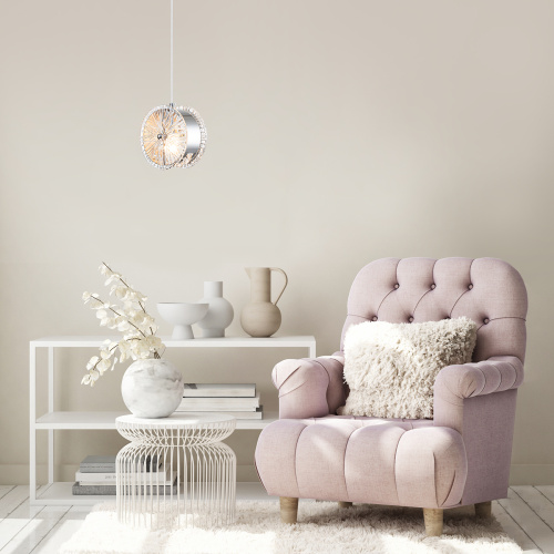 Подвесной светильник Escada 2105/1S E14*40W Chrome фото 2