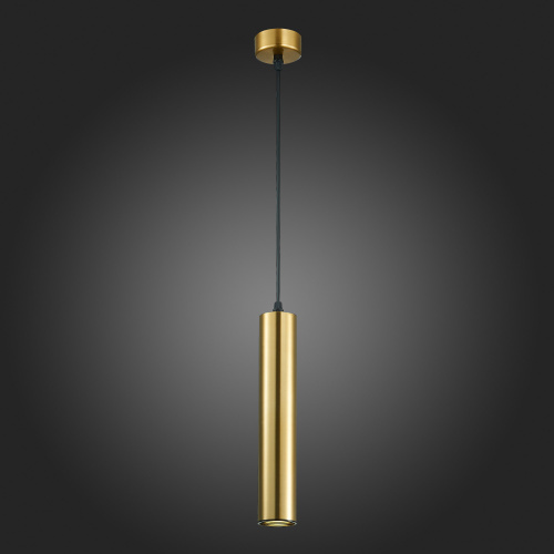 ST151.303.01 Светильник подвесной Золотистый GU10 1*50W  IP20 D54xH290 220V Без ламп Подвесные светильники фото 6