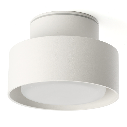 Светильник потолочный Feron HL367 Barrel AURA 12W, 230V, GX53, белый IP44 фото 4