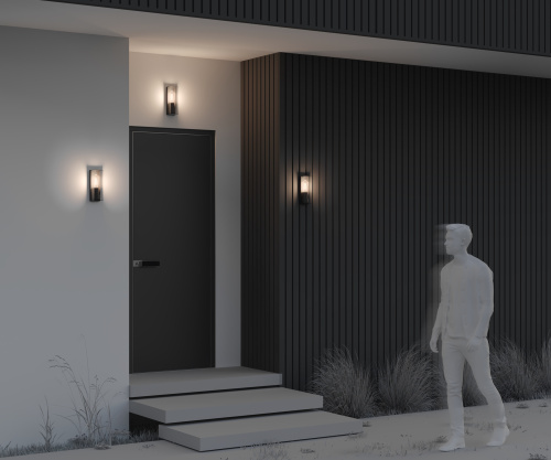 Уличный настенный светильник Outdoor O450WL-01GF фото 15