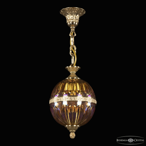 Подвесной светильник с хрустальными плафонами 680/17 G Shampan/M-1H Bohemia Ivele Crystal (Богемия Ивеле Кристалл) Подвесной светильник с хрустальными плафонами 680/17 G Shampan/M-1H Bohemia Ivele Crystal (Богемия Ивеле Кристалл)