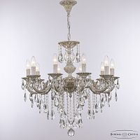 Люстра с хрустальными подвесками AL78101/10/210 B WMG Bohemia Ivele Crystal (Богемия Ивеле Кристалл)