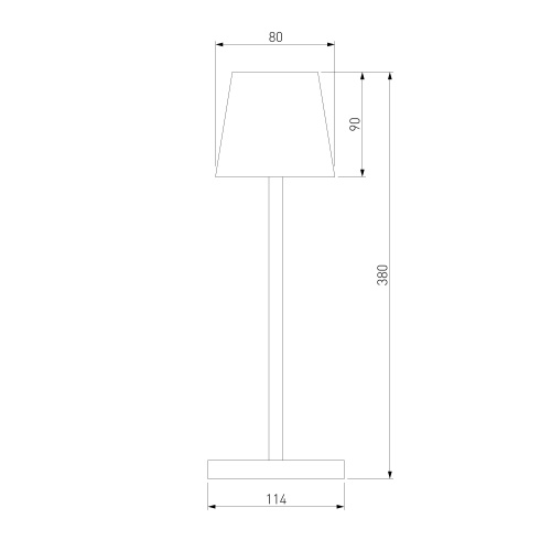 Уличный светодиодный настольный светильник Mist черный с аккумулятором IP54 TL70220 черный фото 3 Уличный светодиодный настольный светильник Mist черный с аккумулятором IP54 TL70220 черный фото 3