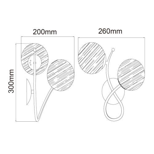 Бра MW-Light Оливия 306023502 фото 7 Бра MW-Light Оливия 306023502 фото 7