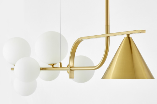 Подвесной светильник Lumina Deco LDP 7036-7 MD+WT фото 2