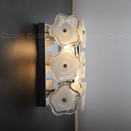 Бра Cloyd EFIOPIA W2 / выс. 28 см - хром (арт.20394) фото 2 Бра Cloyd EFIOPIA W2 / выс. 28 см - хром (арт.20394) фото 2