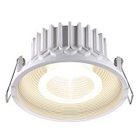 358789 SPOT NT21 534 белый Светильник встраиваемый светодиодный IP20 LED 15W 4000K 1600Лм 110-265V BIND