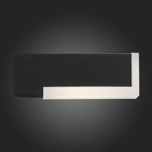 SL096.401.02 Светильник уличный настенный ST-Luce Черный/Белый LED 1*6W 4000K POSTO фото 7