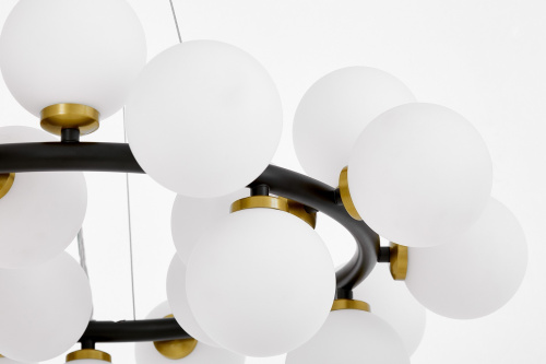 Подвесной светильник Lumina Deco Marsiada LDP 6033-25 BK+MD фото 7