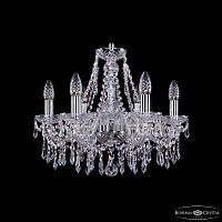 Люстра хрустальная 1403/6/160 Ni Bohemia Ivele Crystal (Богемия Ивеле Кристалл)
