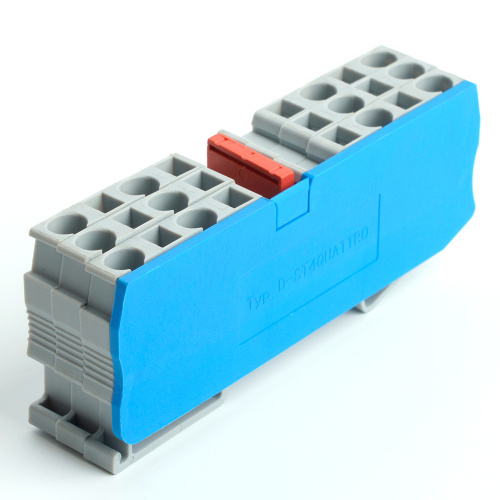 LD562-1-40 Торцевая заглушка для ЗНИ LD554 4 мм²  (JXB ST 4), синий фото 4