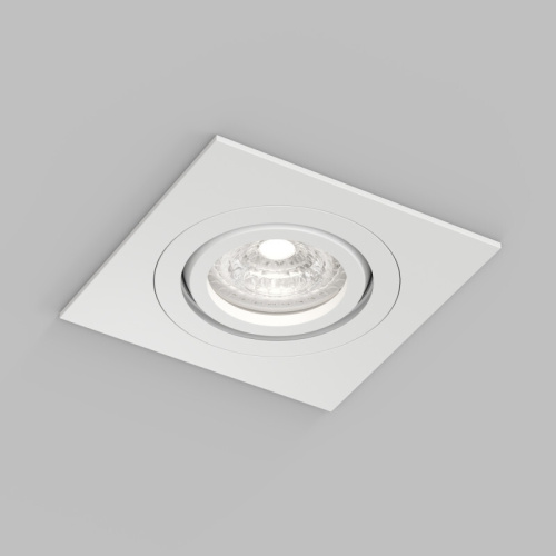 Встраиваемый влагозащищённый светильник HYDRO, IP44, до 15 Вт LED, GU10, алюминий, белый фото 5