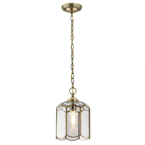 Citilux Витра-2 CL442210 Подвесной светильник витражный Бронза Citilux Витра-2 CL442210 Подвесной светильник витражный Бронза