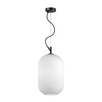 4752/1 PENDANT ODL21 411 белый/черный Подвес E27 60W ROOFI