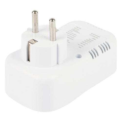 Реле напряжения для розетки STEKKER  VP-100W-3M, 230В, 16A,белый фото 3