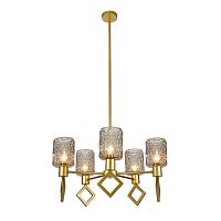 Подвесная люстра Indigo Preda V13025/5R Gold V000469