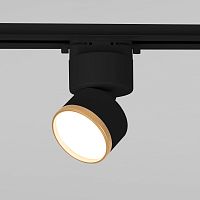Трековый светильник для однофазного шинопровода Impact чёрный матовый/золото 10 Вт 4200K 85514/01