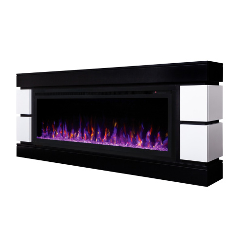 Электрокамин RealFlame Denver 50 BLM черный с очагом Saphir 50 фото 3