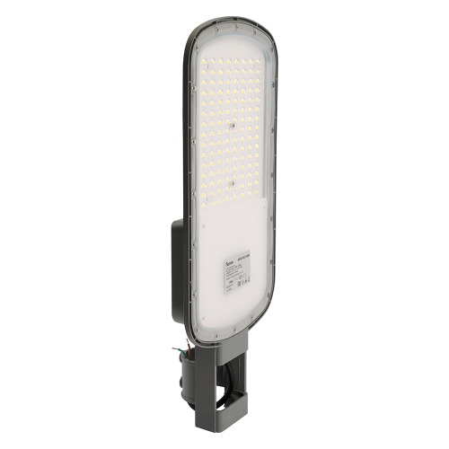 Светодиодный уличный консольный светильник Feron SP3070 100W 5000K AC90-300V, серый фото 4