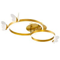 Потолочный светильник Escada 10225/2 LED*65+15W Gold