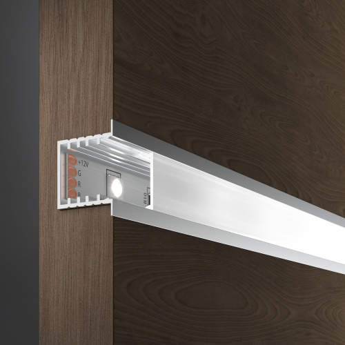 Встраиваемый алюминиевый профиль для светодиодной ленты LL-2-ALP017 фото 2