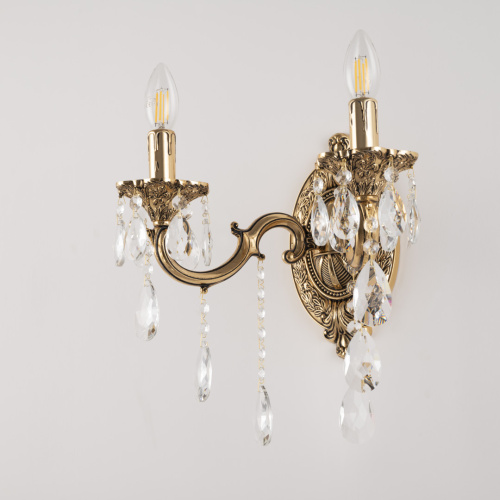 Бра с хрустальными подвесками AL7801B10/2/175 B GB Bohemia Ivele Crystal (Богемия Ивеле Кристалл) фото 6