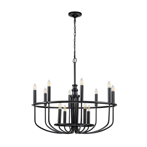 Люстра Kichler, Арт. KL-CAPITOL-HILL12-BLK