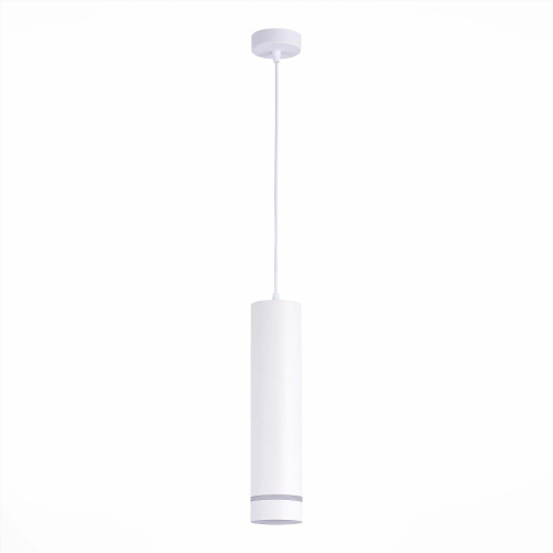 ST115.533.12 Светильник подвесной Белый LED 1*12W 3000K 936Lm Ra>90 120° IP20 D80xH300 165-265V Подвесные светильники фото 3