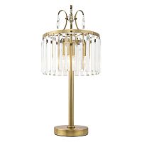 Citilux Инга CL335833 Настольная лампа хрустальная Бронза