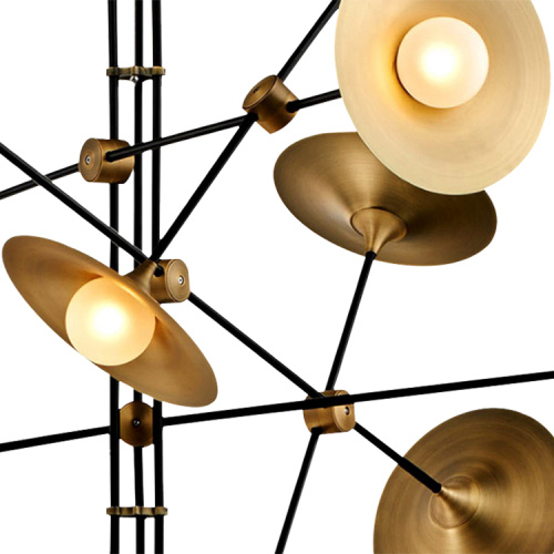 Люстра 9256P/6 gold фото 2