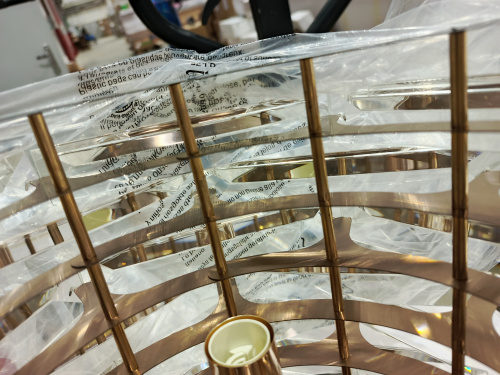 utsenka-SL6137.203.04 Светильник подвесной ST-Luce медь/прозрачный E14 4*40W STROZZI фото 3