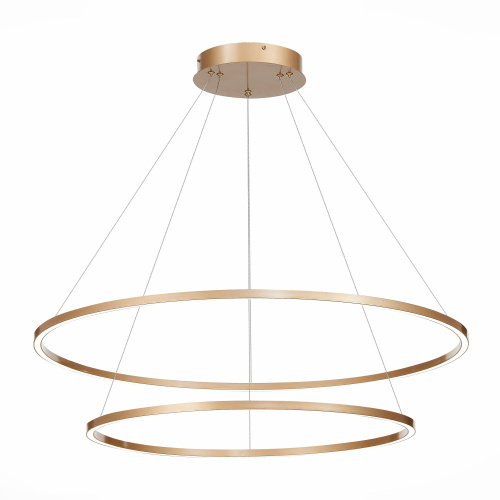 ST605.243.91 Светильник подвесной ST-Luce Золотистый/Белый LED 1*91W 4000K Подвесные светильники фото 3