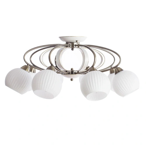 Потолочная люстра Arte Lamp ELLISSE A6342PL-8WG Потолочная люстра Arte Lamp ELLISSE A6342PL-8WG