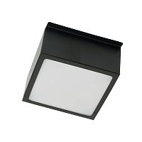 Светодиодный светильник Feron AL254 встраиваемый 12W 6500K черный Грильято