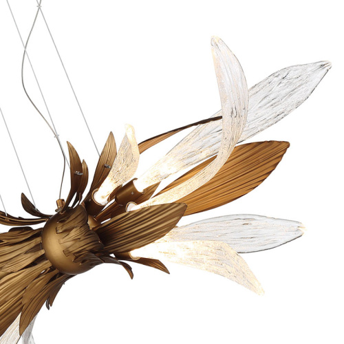 Люстра RP168416-11 bronze/clear фото 3