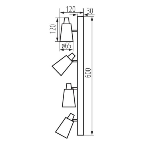 Спот Kanlux SEMPRA EL-4I B-SR 33097 фото 3
