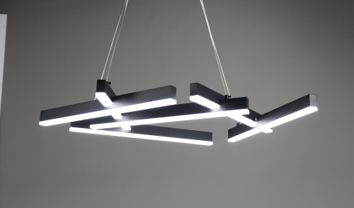 Подвесной светильник черный LED 50Вт 65см Zortes AVEN ZRS.01243.01 фото 12