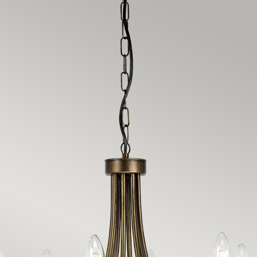 Люстра Elstead Lighting OV8-BLK-GOLD фото 4 Люстра Elstead Lighting OV8-BLK-GOLD фото 4