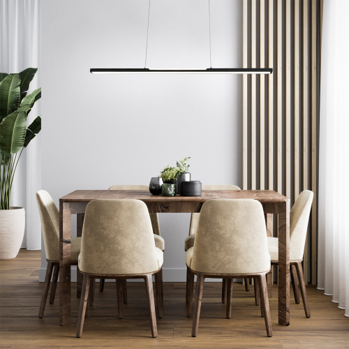 Подвесной светильник Escada 604/S LED*48W Black фото 2