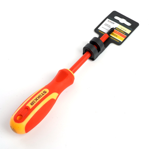 Отвертка крестовая диэлектрическая STEKKER Ph 2 х 100 мм, SDE-PH2-100 фото 4