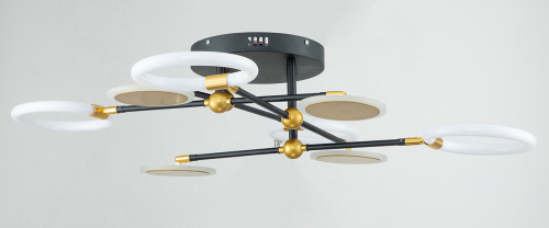 Потолочный светильник Escada 10247/8 LED LED*63W Black/Gold фото 2 Потолочный светильник Escada 10247/8 LED LED*63W Black/Gold фото 2