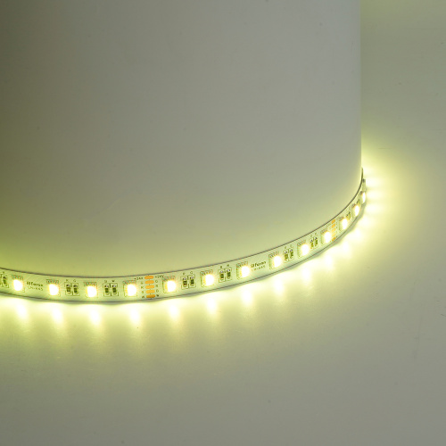 Лента светодиодная 60SMD(5050)/м 14,4Вт/м 24V 5000*12*1.22мм RGB+3000К, IP20, LS507 FERON фото 4