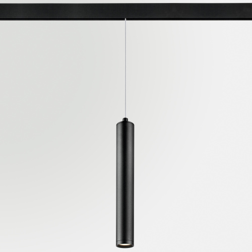 239347 Светильник подвесной 48V для трека UNO LED 7W 500LM 24G ЧЕРНЫЙ МАТОВЫЙ ANTIGLARE 4000K фото 2 239347 Светильник подвесной 48V для трека UNO LED 7W 500LM 24G ЧЕРНЫЙ МАТОВЫЙ ANTIGLARE 4000K фото 2