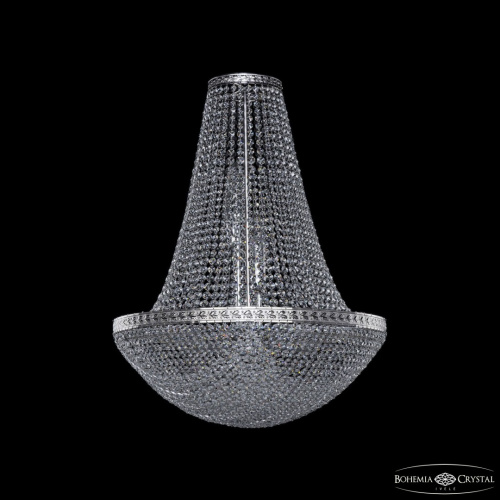 Люстра хрустальная 19321/H2/55IV Ni Bohemia Ivele Crystal (Богемия Ивеле Кристалл)