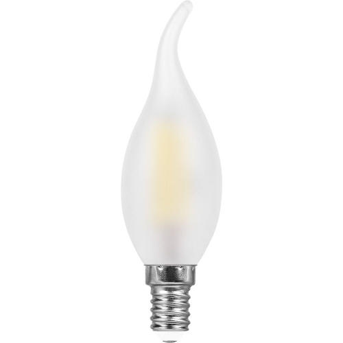 Лампа светодиодная Feron LB-74 Свеча на ветру E14 9W 230V 2700K фото 2