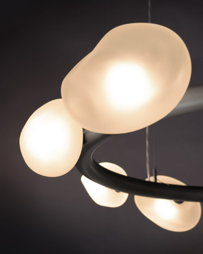 Люстра 5055P/D910 black/white фото 2 Люстра 5055P/D910 black/white фото 2