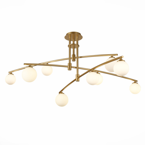 SL1208.302.09 Светильник потолочный ST-Luce Золотистый/Белый G9 9*5W SEMBRARE фото 5